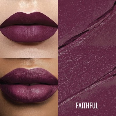 NEW Meet Matt(e) Hughes Liquid Lipstick Faithful Full Size theBalm Cosmetics