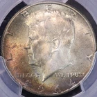 1964 P Kennedy Half Dollar PCGS MS65, Toned, FREE SHIPPING