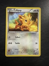 Pokémon TCG Lillipup Black White 81/114 Regular Common