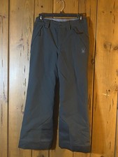 Spyder Men  s Exo Shield Insulated Ski Pants - Black - Size Medium