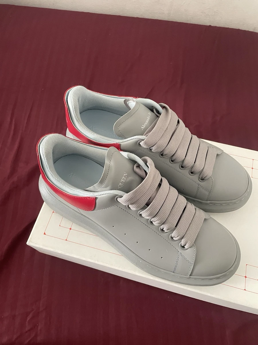 【初版】 ALEXANDER McQUEEN Alexander McQueen Oversized Sneaker Grey Red for sale | eBay