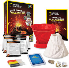 National Geographic Ultimate Volcano Kit Erupting Volcano Science Kit for Kids