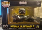 Batman 85th Anniversary Batman in Batmobile Deluxe Funko Pop Figure Ride #522