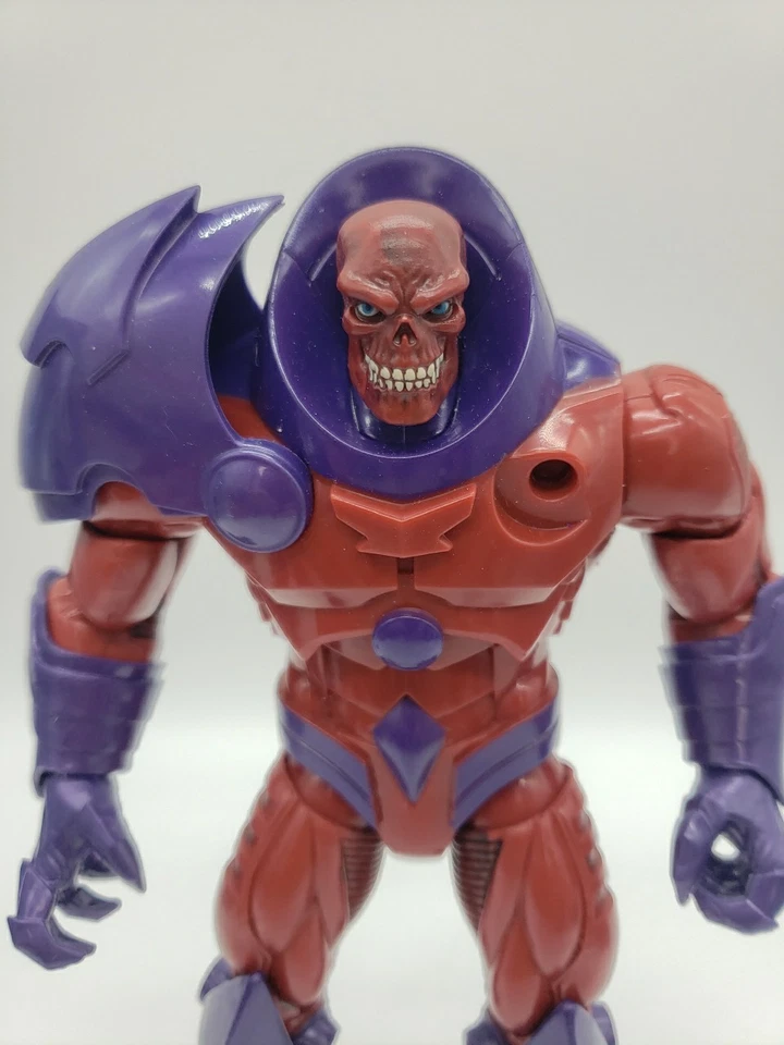 Marvel Legends Onslaught BAF con cabeza de calavera roja *Casi completo Hasbro Foto 2 de 4