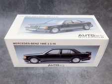 AUTOart 1/18  mercedes benz 190e 2.3-16v blue black metallic 643802