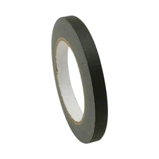 JVCC Black Masking Tape (JV497): 1/2 in. x 60 yds. (Black)