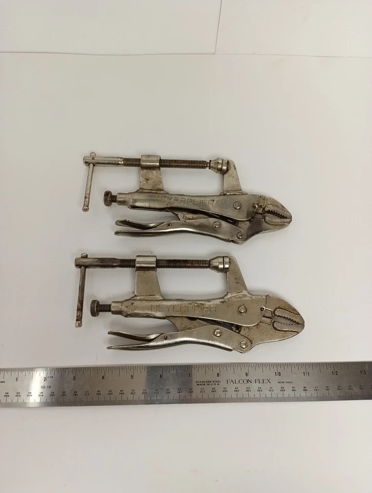 Alicates Meyerplier Meyer de colección Alicates de bloqueo Curva de mandíbula Tornillo Agarre Abrazadera Herramienta Foto 2 de 4