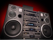 SONY LBT-D707 🌈RaRe🌈 Impianto completo di componenti stereo vintage