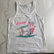 Canotta VNTG 1988 Avventure in Canada - Barche a vela (macchia)