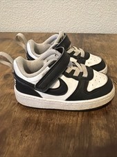 Toddler's Nike Court Borough Low Recraft, Size 4.5 Black  White, DV5458-131