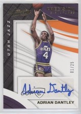 2017-18 Absolute Precision Signatures Level 2 1/25 Adrian Dantley Auto HOF w8t