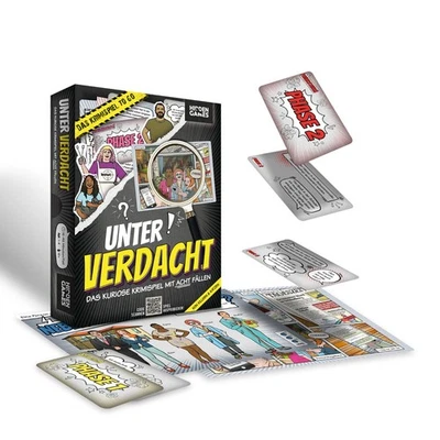 HIDDEN INDUSTRIES SALE!! Hidden Games - Unter Verdacht - Realistisches Krimispiel - Deutsch