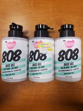 3 Pack: The Doux 808 Base Gel Curl Defining Gel Flexible Hold 12 oz ea E5C