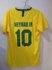 Brazil SOCCER Women's NEYMAR #10  Home Jersey 2018 Yellow-Green size S