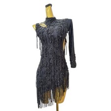 Latin Dance Dress Women Dance Clothing Adult Performance Clothing