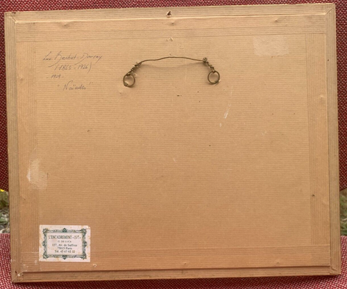 Luc BARBUT-DAVRAY (1863-1926) Ecole Française Les Naïades 1909 Nimes Paris - Photo 5/9