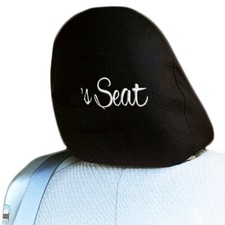 For BMW Custom Girlfriend Boyfriend Name Car Headrest Cover 1PC Made in USA