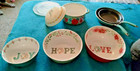 Pioneer Woman lot of pots pans and beautiful mixing bowels!