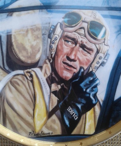 ROYAL DOULTON “JOHN WAYNE” SELECTION OF LIMITED EDITION PLATES by R. TANENBAUM. - Picture 46 of 73