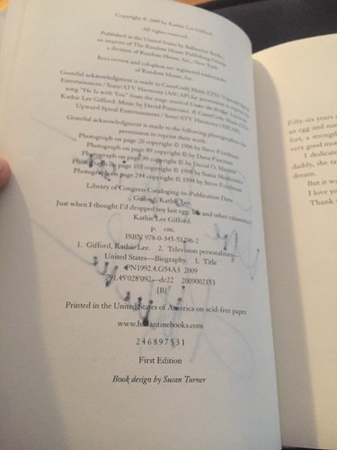 Signed First Just When I Thought I'd Dropped My Last Egg Kathie Lee Gifford - Picture 3 of 5