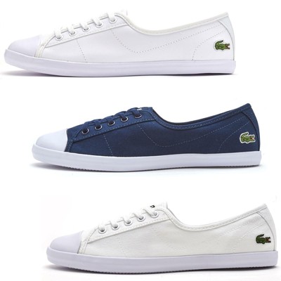 Buy Lacoste® Ziane Canvas Trainers from Next Australia
