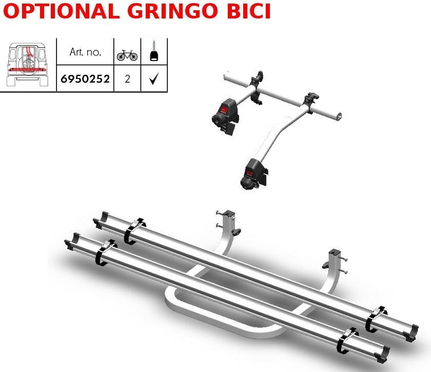 Optional Porta bici Gringo bici Fabbri 6950252
