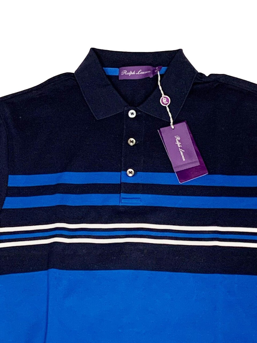 $395 Ralph Lauren Purple Label Mens Mercerized Cotton Pique