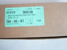 Shield Security 909158 NO HOLD OPEN Aluminum Finish Commercial Door Closer