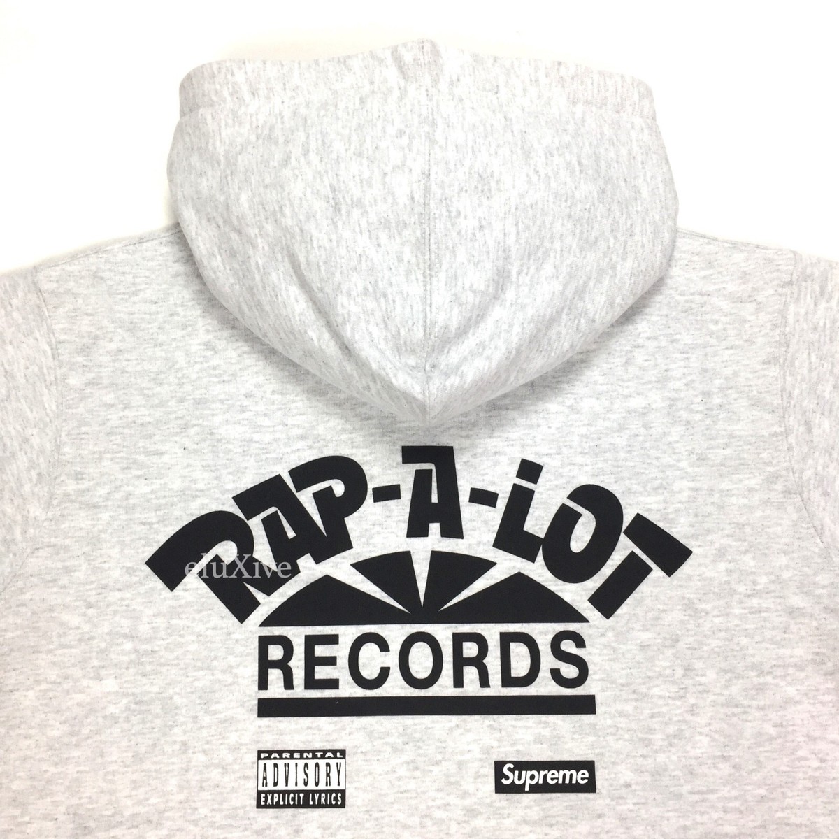 NWT Supreme Rap A Lot Records Geto Boys Photo Hoodie Gray NWT Supreme Rap A Lot Records Geto Boys Photo Hoodie Gray