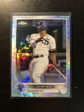 2022 Topps Chrome Logofractor #39 Eloy Jimenez Refractor White Sox Card