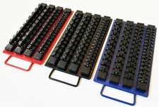 144pc GOLIATH INDUSTRIAL SOCKET STORAGE TRAY RAIL RACK HOLDER SET 1/4 3/8 1/2