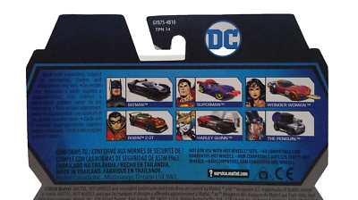 Hot Wheels Character Cars 2021 Complete Set of 6 DC Comics Harley