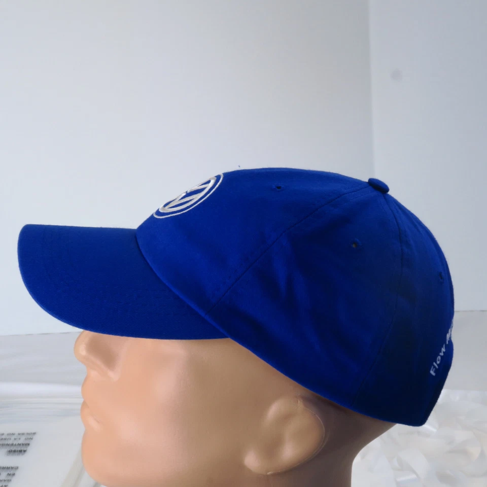 Gorra de béisbol VW azul real con tirantes Volkswagen ajustable V-Dub GTI KC gorras Foto 2 de 4