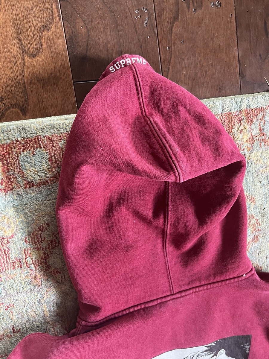 Vintage Supreme x Akira Syringe Zip Up Sweatshirt Dark Red Vintage Supreme x Akira Syringe Zip Up Sweatshirt Dark Red
