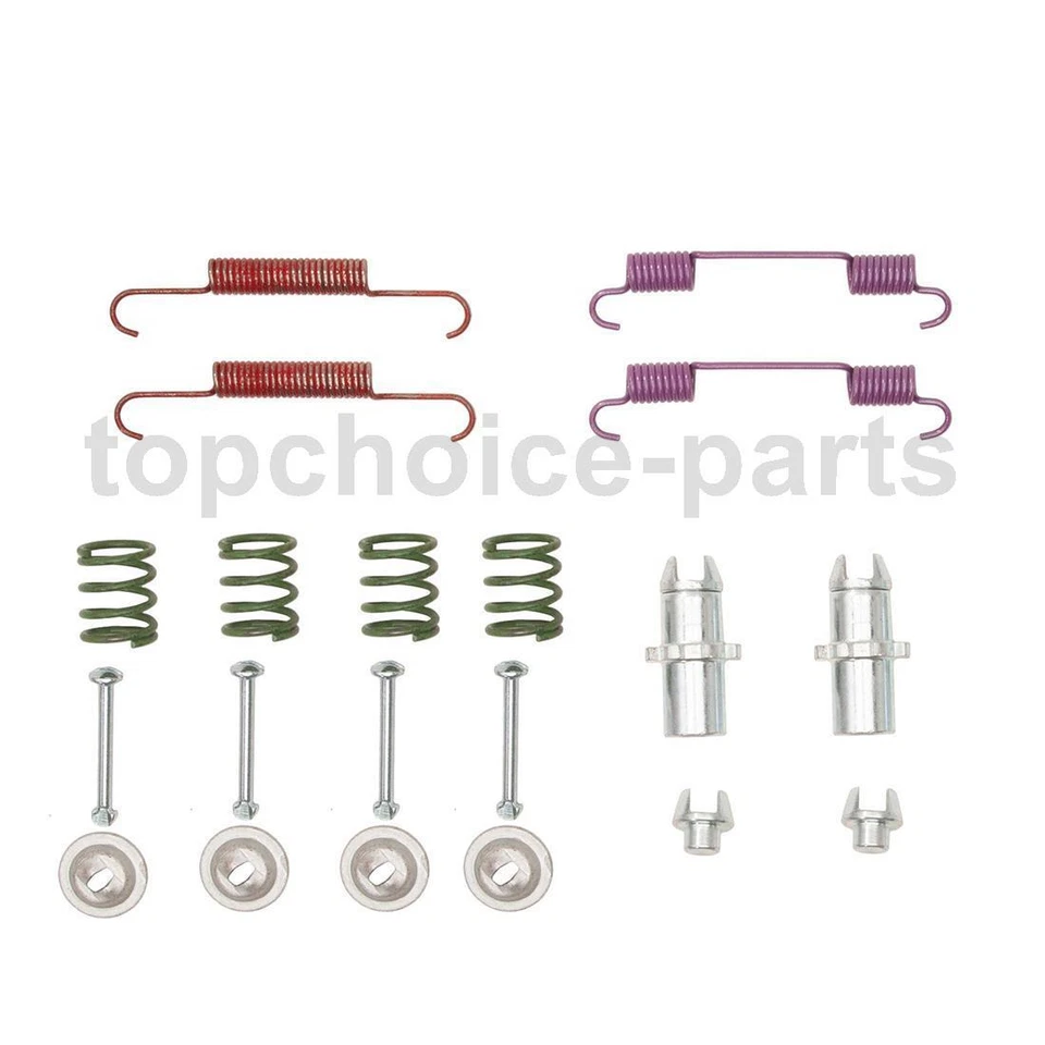 Kit de herrajes de resorte de zapata de freno de estacionamiento de emergencia para Infiniti FX35 2003-2008 Foto 2 de 4