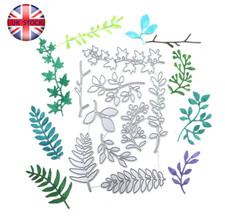 9pcs Leaves Metal Cutting Die Embossing Scrapbooking Stencil Card Craft