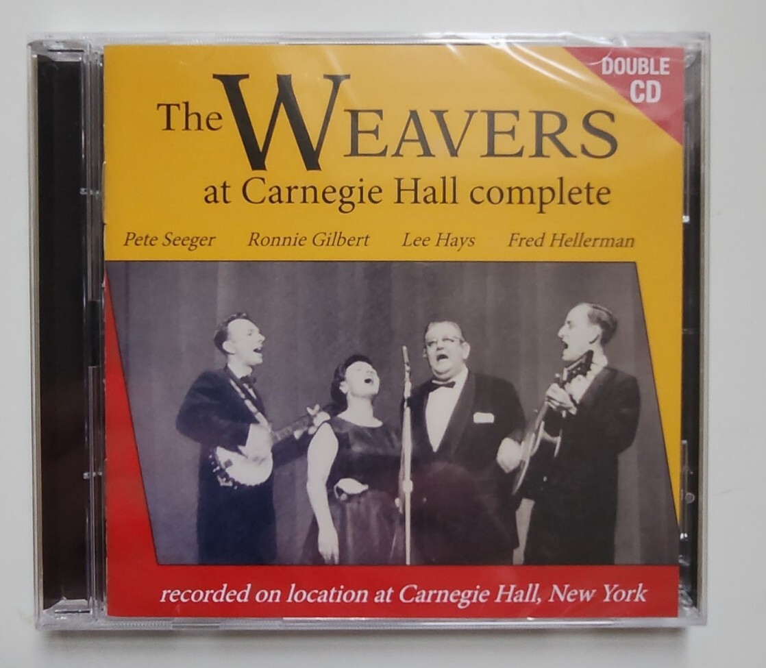 The Weavers At Carnegie Hall Complete - 2 x CD NEW & SEALED