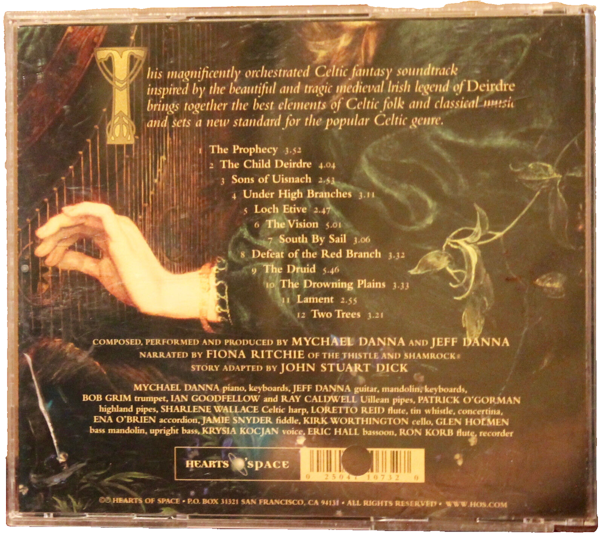 HEARTS OF SPACE CD-11073-2: Celtic Tale: Legend of Deirdre, Jeff 