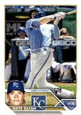 2023 Topps Baseball  #557 Nate Eaton MLB  RC Rookie Royals
