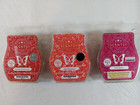 Lot Of 3 Scentsy Bars 3.2 OZ Cinnamon Pinecones, Ruby Nectarine, Buckleberry