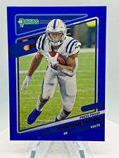 2021 Donruss Football Jonathan Taylor Press Proof Blue #150