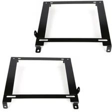 PAIR FITS FOR 01-05 CIVIC 2 / 4 DOOR LOW MOUNT RACING SEAT BRACKET ADAPTER NEW
