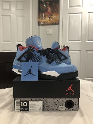 Nike Air Jordan 4 Retro Travis Scott Cactus Jack IV sz 10 Nike Air Jordan 4 Retro Travis Scott Cactus Jack IV sz 10