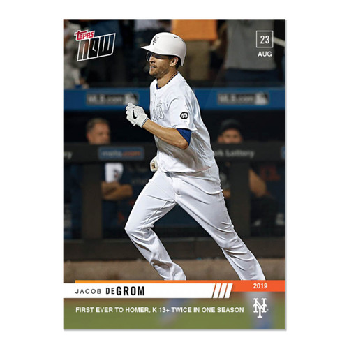 2019 Topps Now 740 Jacob deGrom