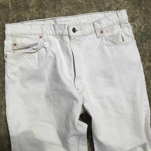 Vintage 80s 90s Orange Tab Levi Denim Jeans Pants Grunge Surf Skate 550 34 33 - Picture 4 of 9