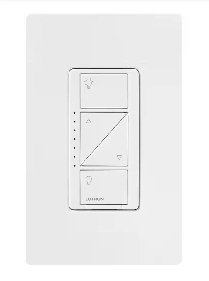 路创 PD-6WCL-WH-R 照明调光开关-白色 — 第 2/4 张图片