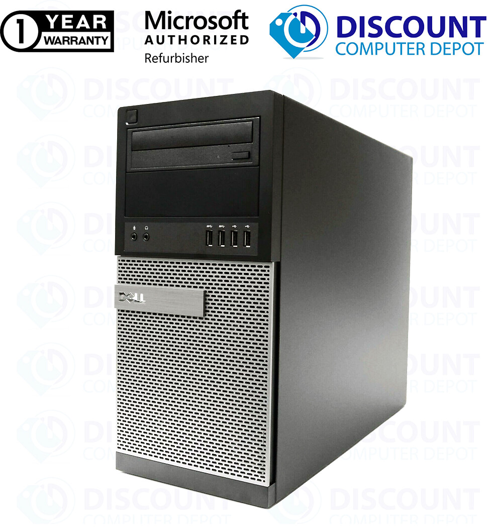Dell Desktop Computer PC Core i5 8GB 1TB HD Wi-Fi DVD 22