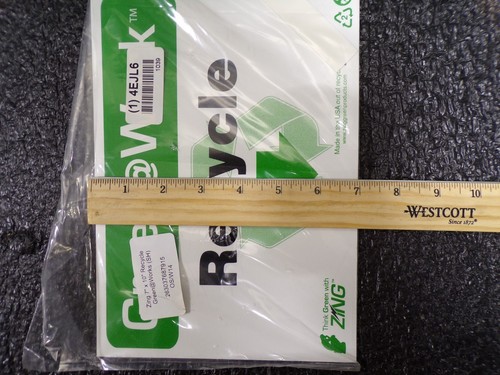 ZING Recycling, Green@Work, Plastic, 7" x 10", Surface, 1039 (K) - Picture 4 of 4