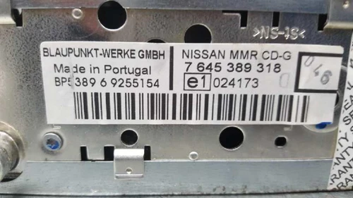 7645389318 Sistema Audio Radio per NISSAN NOTE (E11E) Acenta 2006 1659117 - Foto 3 di 10