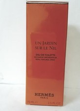 Un Jardin Sur Le Nil By Hermes Recharge/Rifill 2.5 oz/75ml Edt Spray New In Box